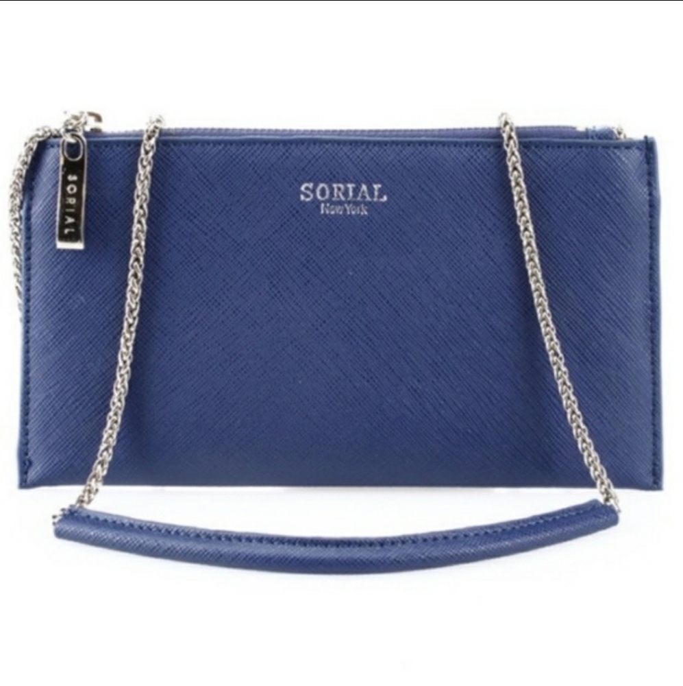 Sorial New York Blue Wallet on a Chain *NEW*
